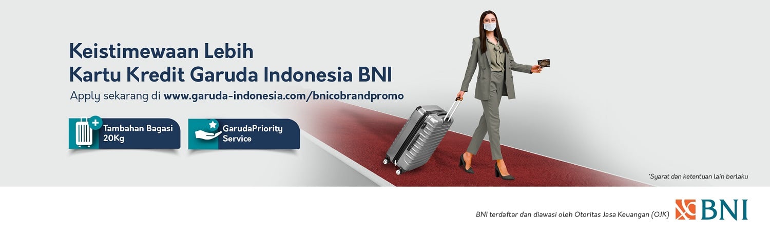 Prepaid Baggage BNI Cobrand Signature Garuda Indonesia